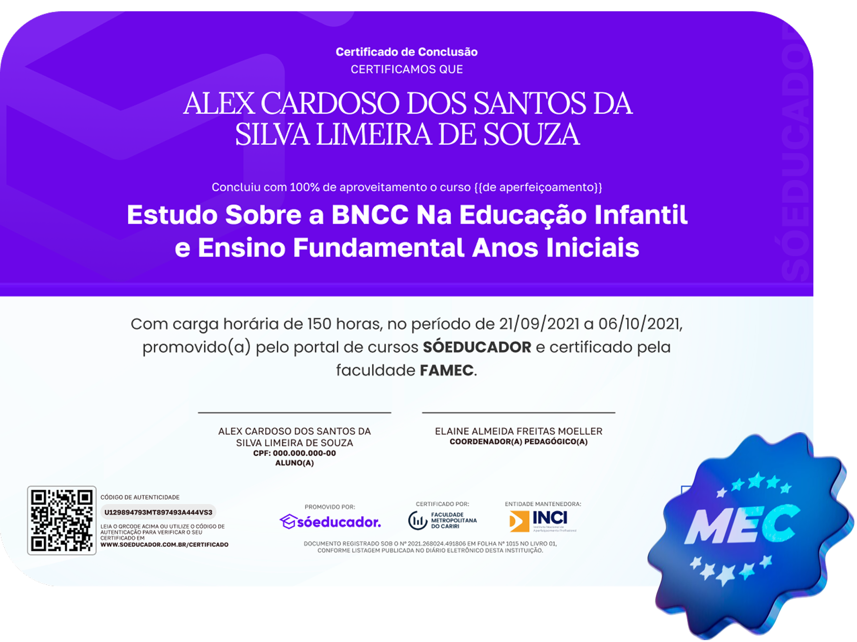 Certificado